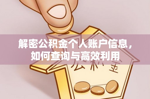 阿克塞解密公积金个人账户信息，如何查询与高效利用
