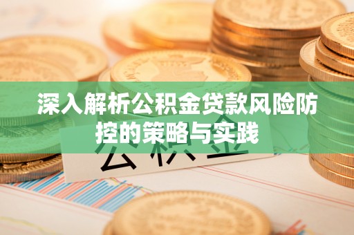 阿克塞深入解析公积金贷款风险防控的策略与实践