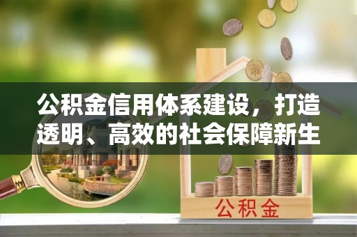 阿克塞公积金信用体系建设，打造透明、高效的社会保障新生态