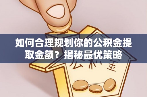 阿克塞如何合理规划你的公积金提取金额？揭秘最优策略